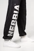 Pánské tepláky Nebbia  Washed-off Gym Sweatpants Baggy Style GYM BRO 373 Black
