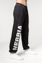 Pánské tepláky Nebbia  Washed-off Gym Sweatpants Baggy Style GYM BRO 373 Black
