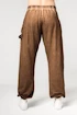 Pánské tepláky Nebbia  Washed-off Gym Sweatpants Baggy Style GYM BRO 373 Ligth Brown
