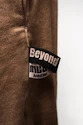 Pánské tepláky Nebbia  Washed-off Gym Sweatpants Baggy Style GYM BRO 373 Ligth Brown