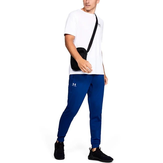 Pánské Tepláky Under Armour SPORTSTYLE TRICOT JOGGER modré