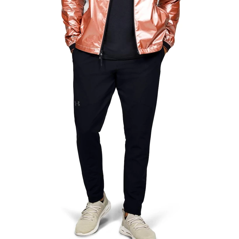 Pánské tepláky Under Armour  UNSTOPPABLE TAPERED PANTS Black