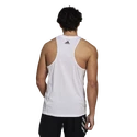 Pánské tílko adidas  Run Logo Tank White