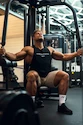Pánské tílko Nebbia  Gym Tank Top FLEXIN' 360 Black