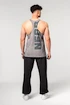 Pánské tílko Nebbia  Washed-off Oversized Stringer MAX OUT 359 Light Grey