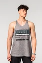 Pánské tílko Nebbia  Washed-off Oversized Stringer MAX OUT 359 Light Grey