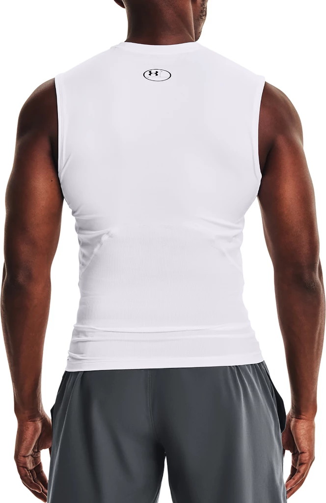 Pánské tílko Under Armour HeatGear Comp SL White