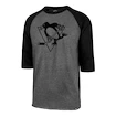 Pánské tričko 47 Brand Club Imprint Raglan NHL Pittsburgh Penguins