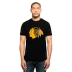 Pánské tričko 47 Brand Club NHL Chicago Blackhawks černé 2018