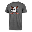 Pánské tričko 47 Brand Imprint Splitter NHL Anaheim Ducks