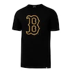 Pánské tričko 47 Brand Metallic Hook Splitter Tee MLB Boston Red Sox Black