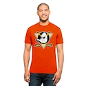 Pánské tričko 47 Brand Splitter NHL Anaheim Ducks oranžové