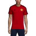 Pánské tričko adidas 3-Stripes Manchester United FC červené