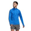 Pánské tričko adidas  Adizero 1/2 Zip Blue Rush