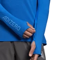 Pánské tričko adidas  Adizero 1/2 Zip Blue Rush