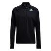 Pánské tričko adidas  Adizero Warm 1/2 Zip LS Black