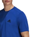 Pánské tričko adidas Aeroready Designed 2 Move FeelReady Sport Tee Royal Blue