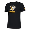 Pánské tričko adidas Amplifier SS Tee NHL Pittsburgh Penguins