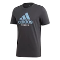 Pánské tričko adidas Category Logo Tee Dark Grey