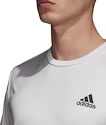 Pánské tričko adidas Club 3-Stripes Light Grey