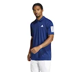 Pánské tričko adidas  Club 3 Stripes Polo Dark Blue