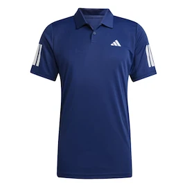 Pánské tričko adidas Club 3 Stripes Polo Dark Blue