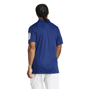 Pánské tričko adidas  Club 3 Stripes Polo Dark Blue
