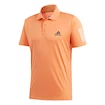 Pánské tričko adidas Club 3-Stripes Polo Orange - vel. L