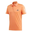 Pánské tričko adidas Club 3-Stripes Polo Orange - vel. L