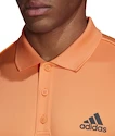 Pánské tričko adidas Club 3-Stripes Polo Orange - vel. L
