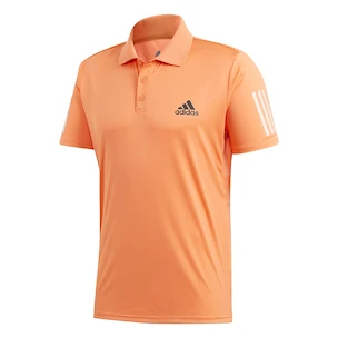 Pánské tričko adidas Club 3-Stripes Polo Orange - vel. L