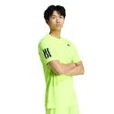 Pánské tričko adidas  Club 3 Stripes Tee Lucid Lemon