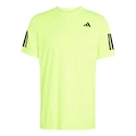 Pánské tričko adidas  Club 3 Stripes Tee Lucid Lemon