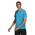 Pánské tričko adidas  Club 3STR T-Shirt Sonic Aqua