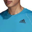 Pánské tričko adidas  Club 3STR T-Shirt Sonic Aqua