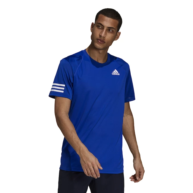 Pánské tričko adidas  Club 3STR Tee Blue