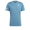 Pánské tričko adidas Club 3STR Tee Blue