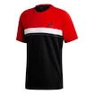 Pánské tričko adidas Club C/B Tee Red/Black