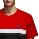 Pánské tričko adidas Club C/B Tee Red/Black
