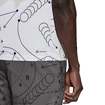 Pánské tričko adidas  Club Graphic Polo White