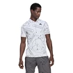 Pánské tričko adidas  Club Graphic Polo White