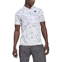 Pánské tričko adidas  Club Graphic Polo White
