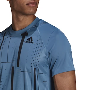 Pánské tričko adidas  Club Graphic Tee Blue