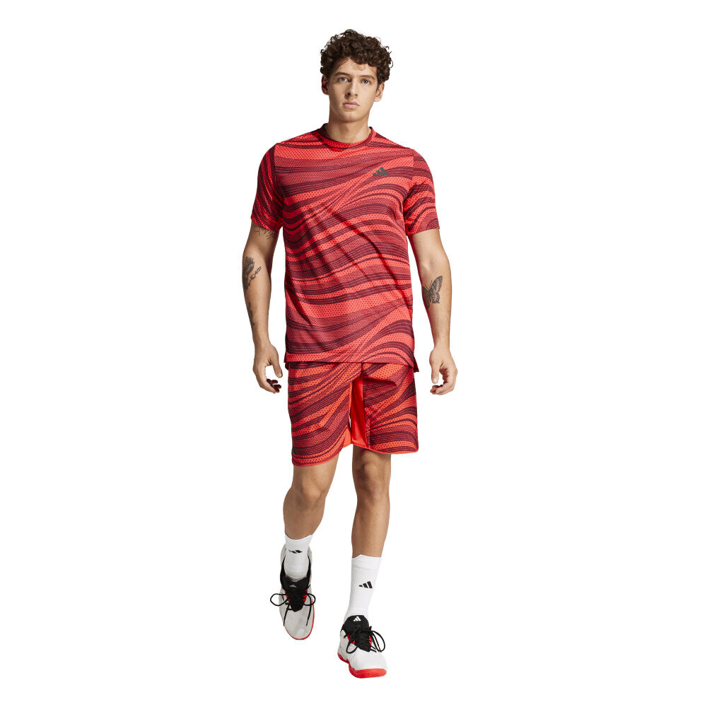 Pánské tričko adidas  Club Graphic Tee Shared/Selure  M - thumb (4)