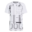 Pánské tričko adidas  Club Graphic Tee White