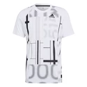 Pánské tričko adidas  Club Graphic Tee White