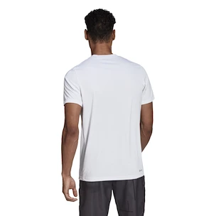 Pánské tričko adidas  Club Graphic Tee White