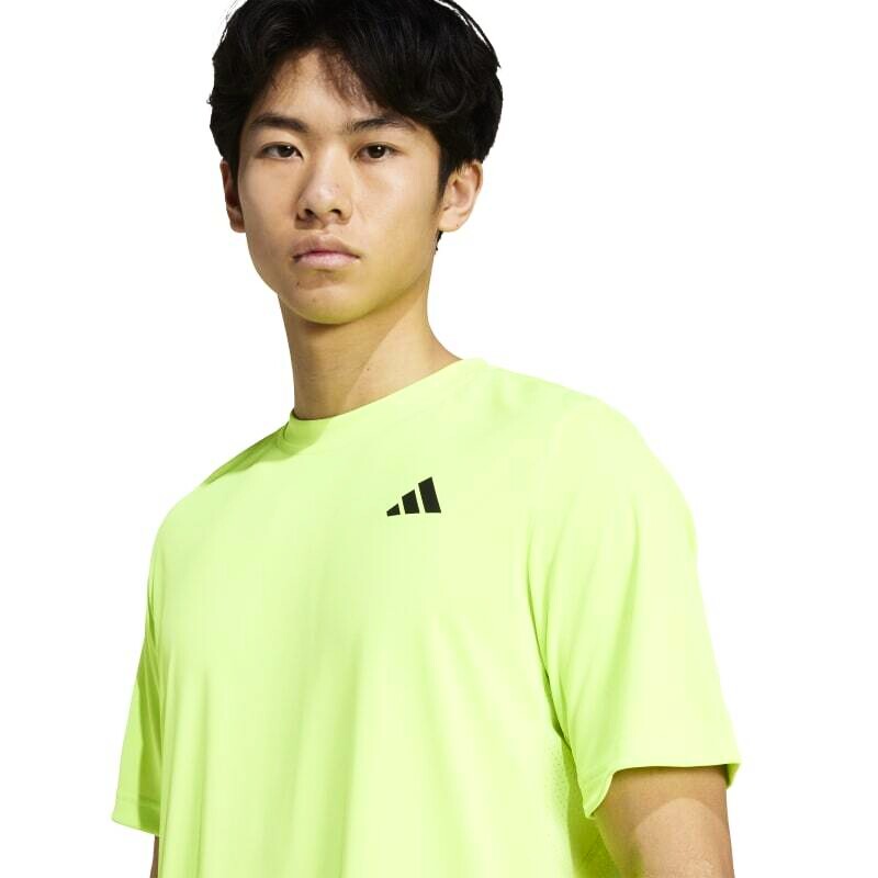 Pánské tričko adidas  Club Tee Lucid Lemon M - thumb (3)