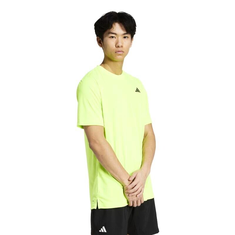 Pánské tričko adidas  Club Tee Lucid Lemon M - thumb (4)