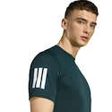 Pánské tričko adidas  Club Tennis Climacool 3-Stripes T-Shirt Aurora Ivy